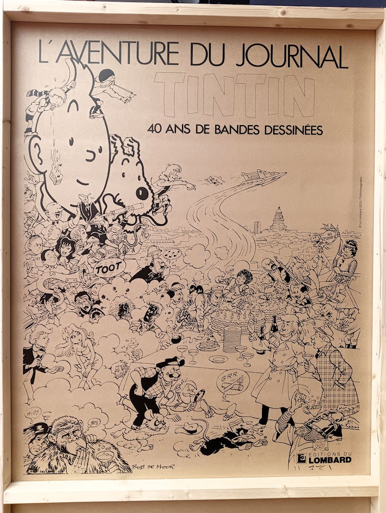 Le Lombard fête ses 77 ans avec Tintin • L'Éventail